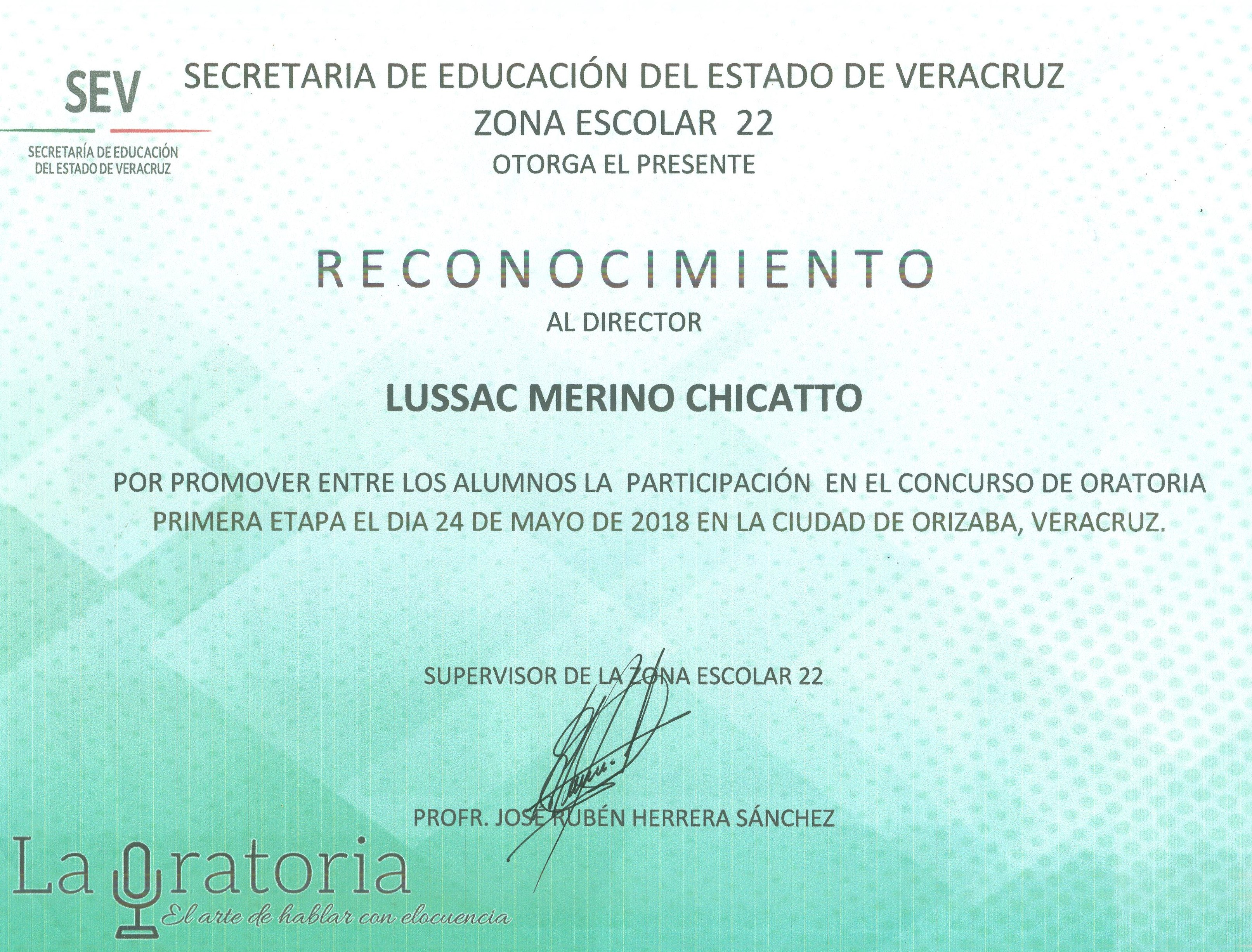 Participación en el concurso de oratoria primera etapa